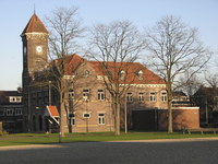 901052 Gezicht op het poortgebouw van het University College (Prins Hendriklaan 105) te Utrecht.N.B. Het gebouw maakte ...
